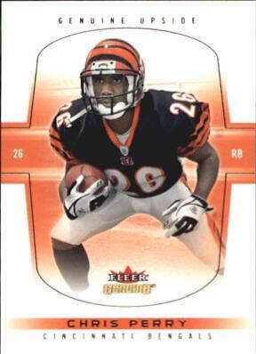 Chris Perry #87 2004 Fleer Genuine Football