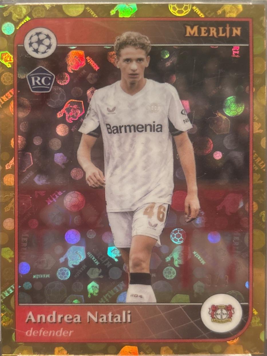 Andrea Natali #105 2024 Topps Merlin UEFA
