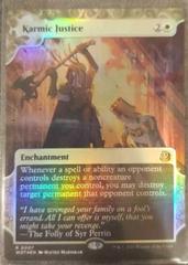 Karmic Justice [Foil] #7 Prices | Magic Wilds of Eldraine