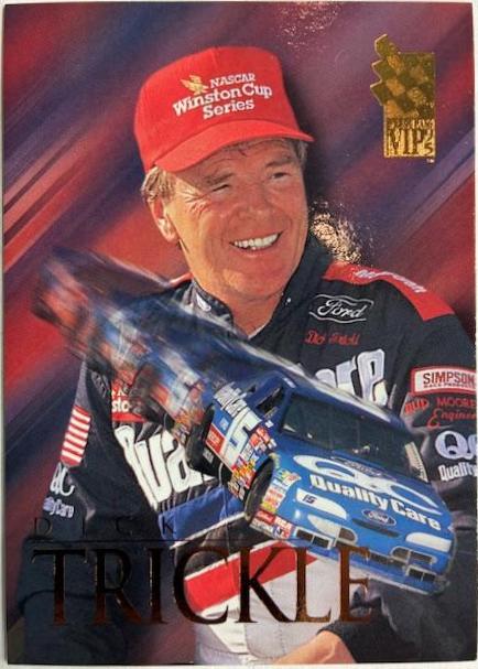 Dick Trickle #27 Racing Cards 1995 Press Pass VIP NASCAR