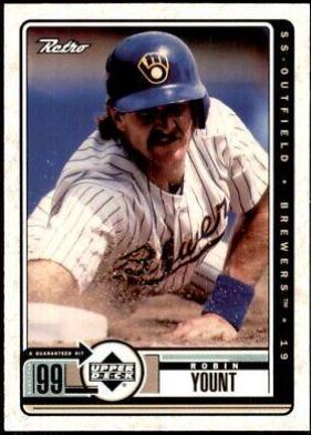 Robin Yount #91 Baseball Cards 1999 Upper Deck Retro