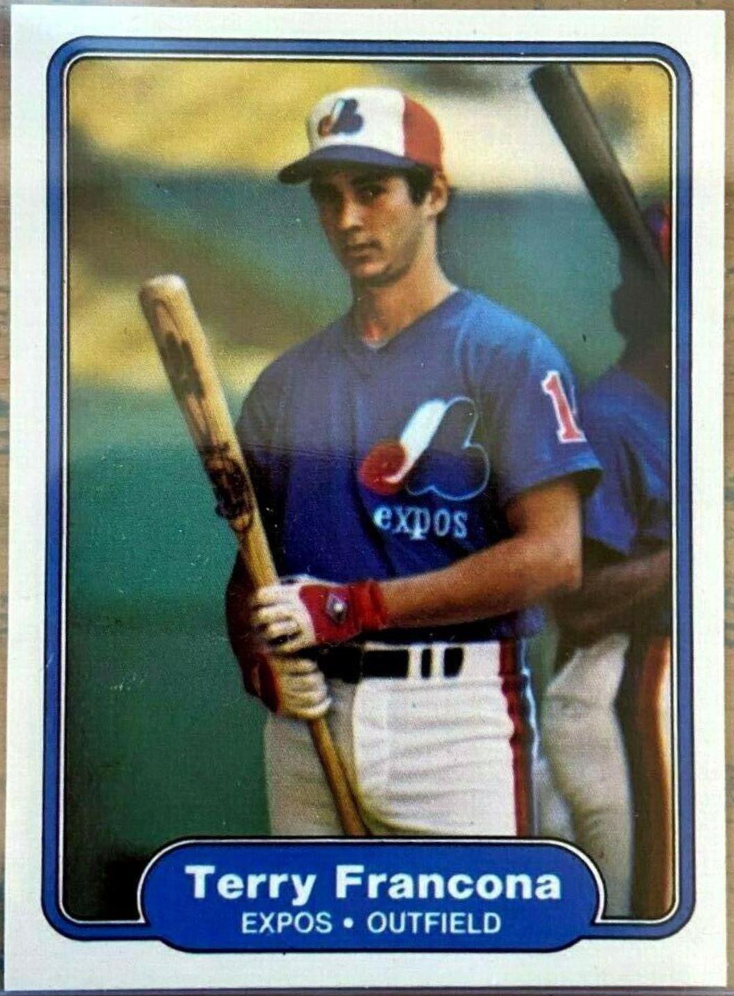 Terry Francona #188 Baseball Cards 1982 Fleer