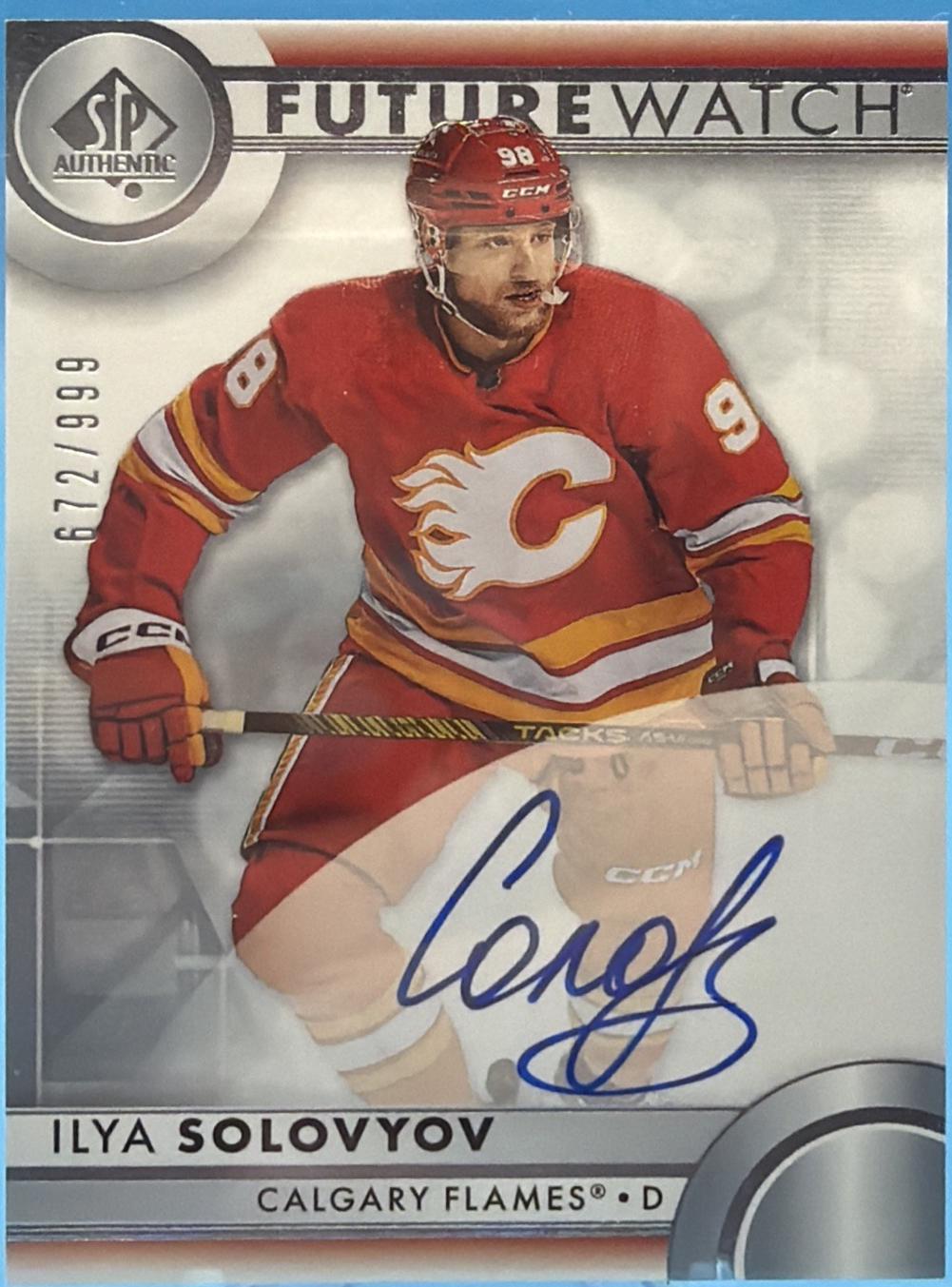 Ilya Solovyov #196 2023 Sp Authentic Hockey