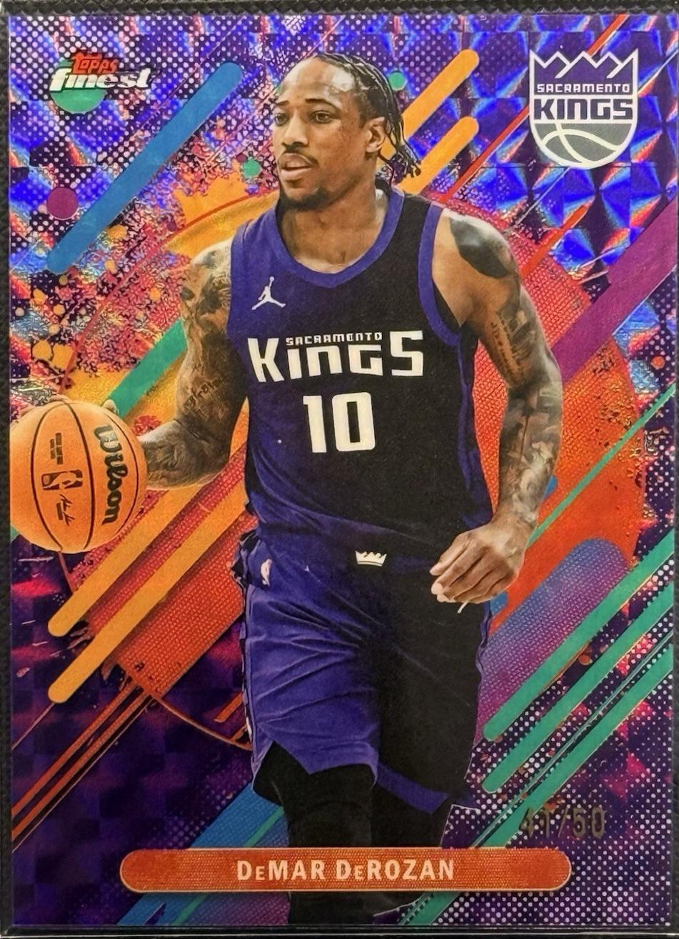 DeMar DeRozan [Purple Geometric Refractor] #285