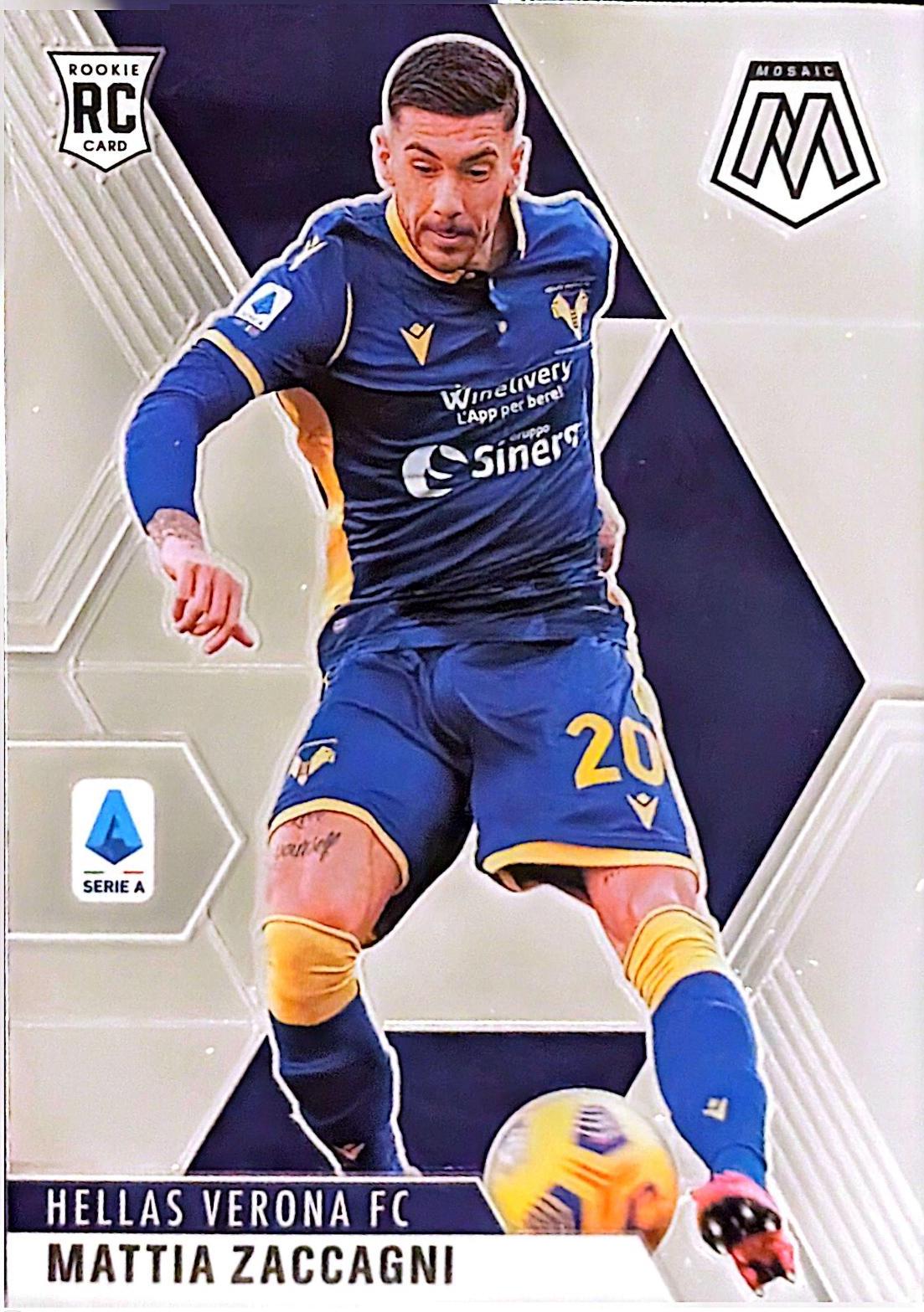 Mattia Zaccagni #54 2020 Panini Mosaic Serie A