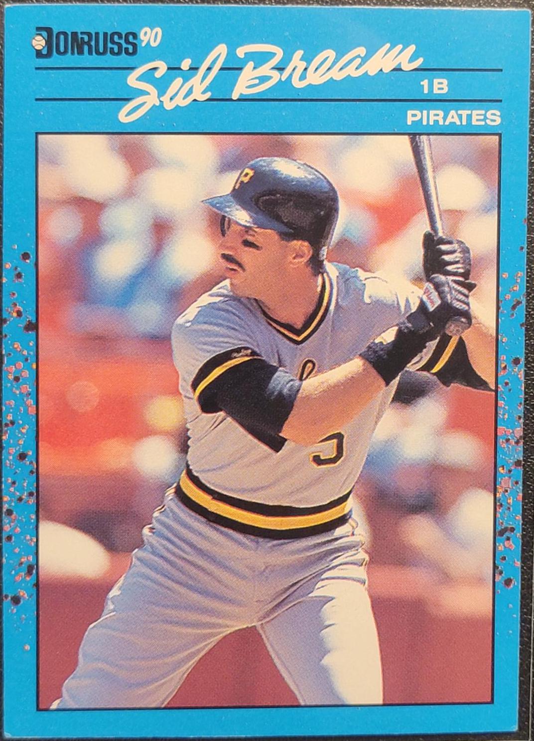 Sid Bream #33 Baseball Cards 1990 Donruss Best NL