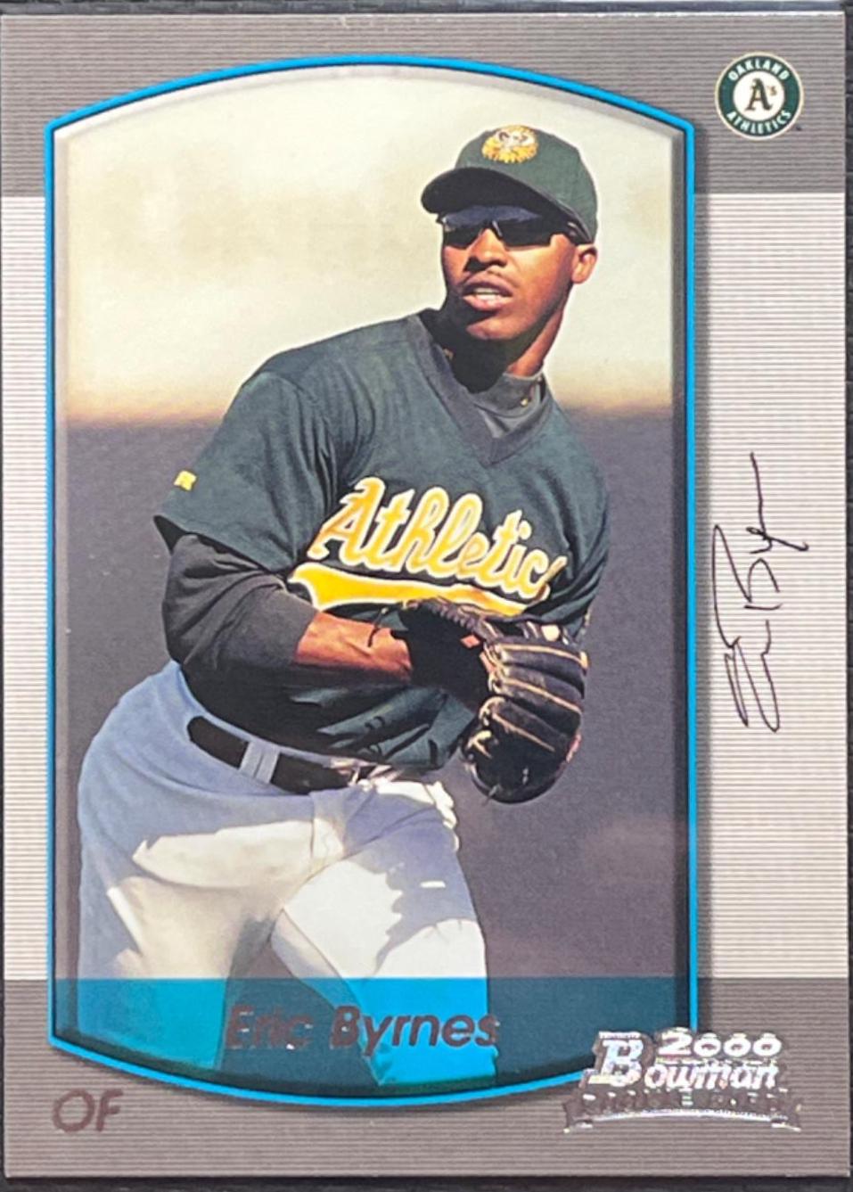 Eric Byrnes #304 Baseball Cards 2000 Bowman