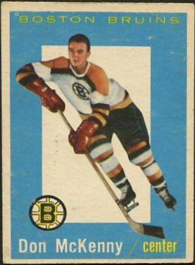 Don McKenny #9 Hockey Cards 1959 Topps