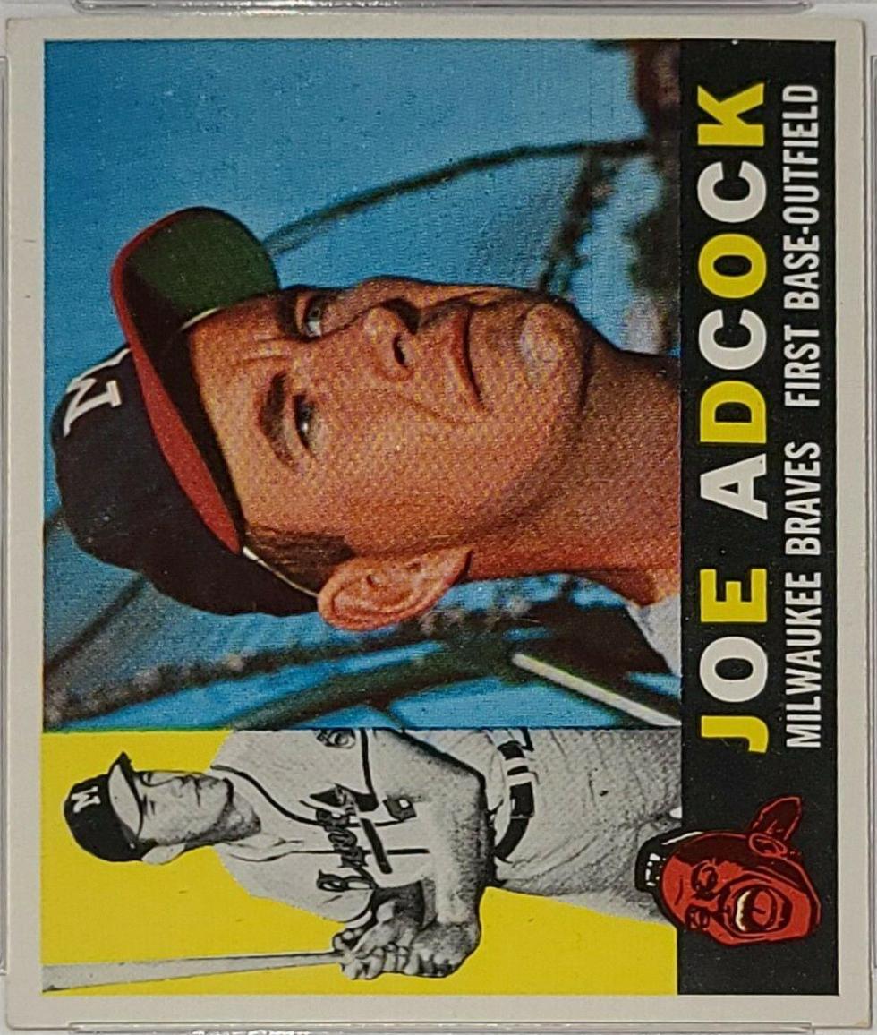 Joe Adcock #3 Baseball Cards 1960 Topps
