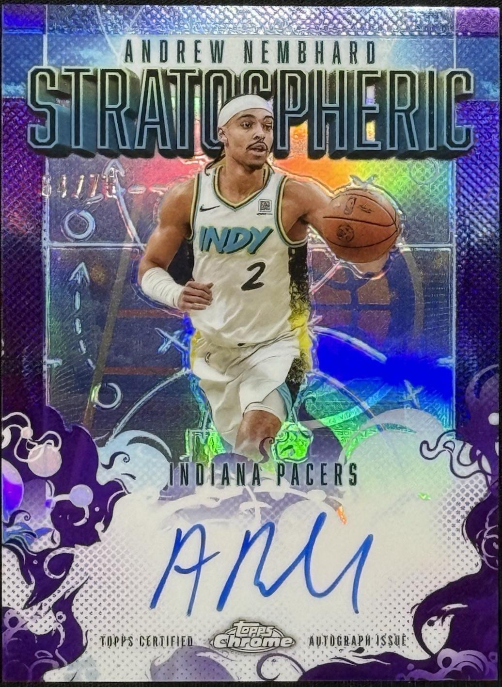 Andrew Nembhard [Refractor Purple] #SM-AN