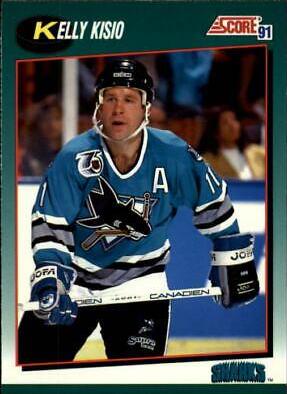 Kelly Kisio #3T Hockey Cards 1991 Score Rookie Traded