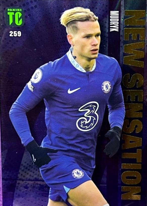 Mykhaylo Mudryk #259 Soccer Cards 2023 Panini Top Class