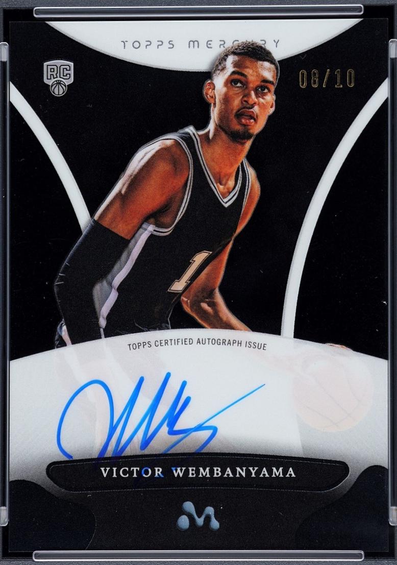 Victor Wembanyama [Black Refractor] #WA-9