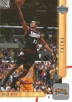 Raja Bell #129 Basketball Cards 2001 Upper Deck