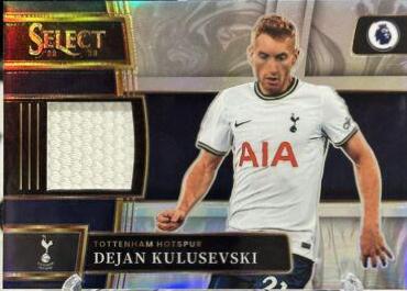 Dejan Kulusevski #SM-DK Soccer Cards 2022 Panini Select Premier League Memorabilia