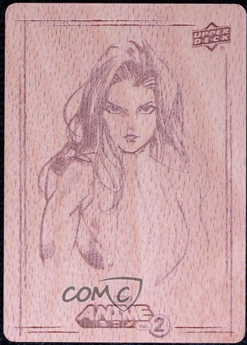 She-Hulk #WH-20 Marvel 2023 Upper Deck Anime Volume 2 Woodblock Echo