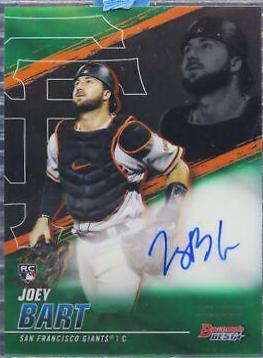 Joey Bart [Green Refractor] #B21-JB