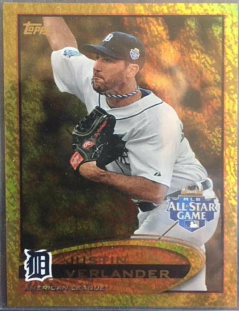 Justin Verlander [Gold Sparkle] #US15