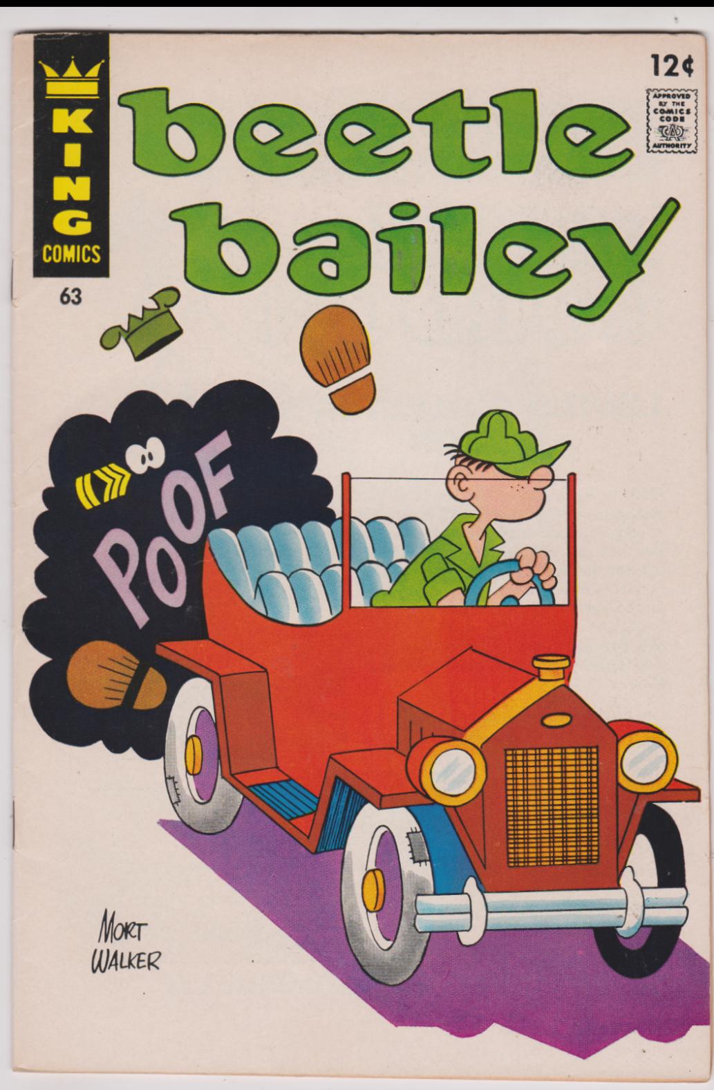 Beetle Bailey #63 (1967) Comic Books Beetle Bailey