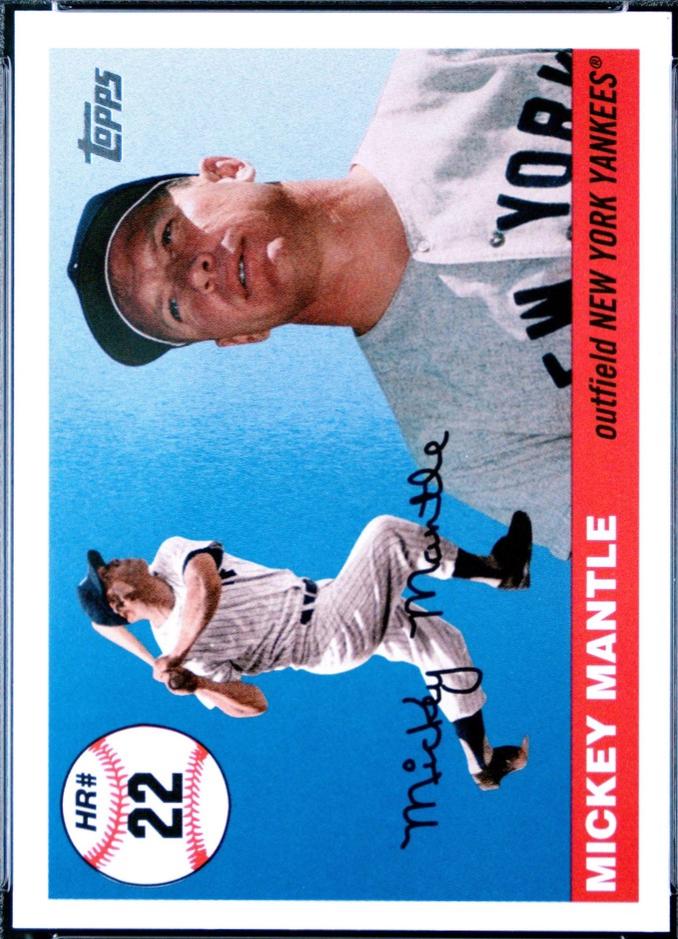 Mickey Mantle #22 2006 Topps Mantle Home Run History Baseball