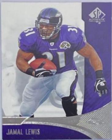 Jamal Lewis #8 Football Cards 2006 SP Authentic