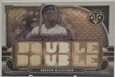 Andrew McCutchen #TTR-MCC4 2022 Topps Triple Threads Baseball Relics