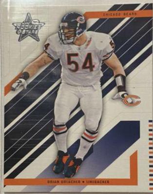 Brian Urlacher #17 Football Cards 2004 Leaf Rookies & Stars