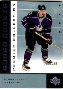 Tomas Zizka #92 Hockey Cards 2002 Upper Deck Premier Collection