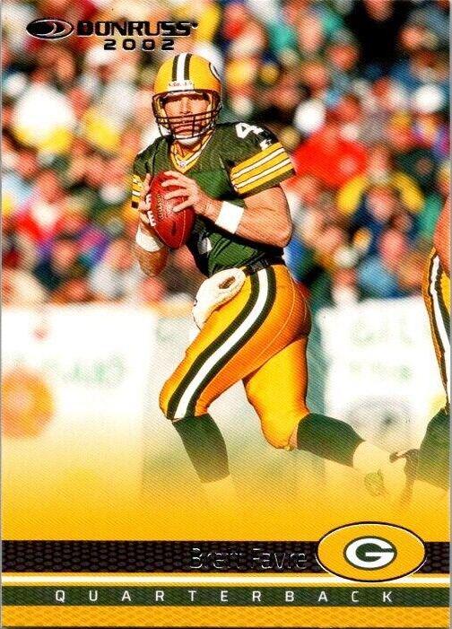 Brett Favre #6 Football Cards 2022 Panini Donruss Retro 2002