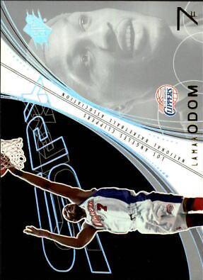 Lamar Odom #33 Basketball Cards 2002 Spx
