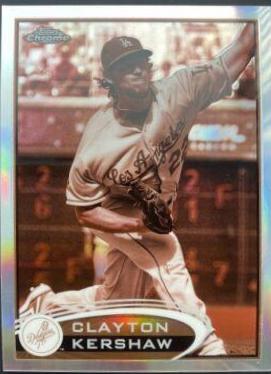 Clayton Kershaw [Sepia Refractor] #168