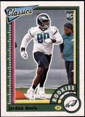 Jordan Davis #196 Football Cards 2022 Panini Classics