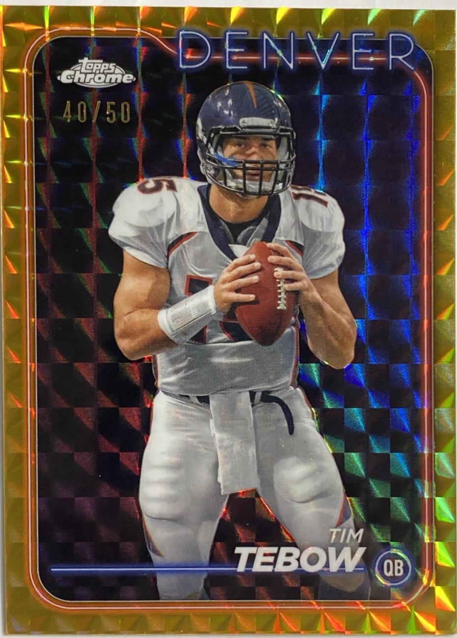 Tim Tebow [Gold Sapphire] #66