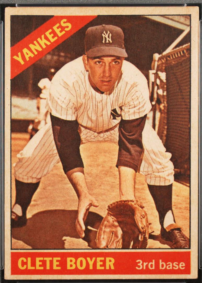 Clete Boyer #9 Baseball Cards 1966 Venezuela Topps