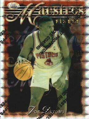 Joe Dumars #125 1996-97 Finest Basketball