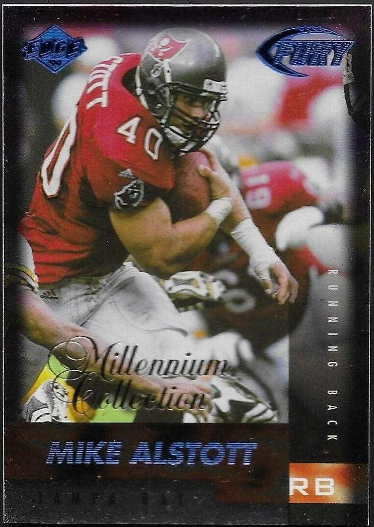 Mike Alstott #6 Football Cards 1999 Collector's Edge Fury