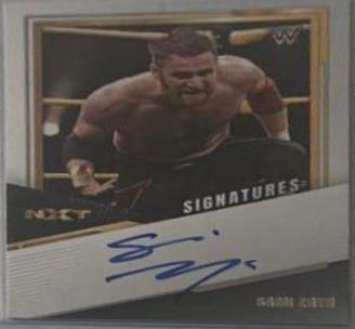 Sami Zayn #AS-SZY Wrestling Cards 2022 Panini NXT WWE Alumni Signatures