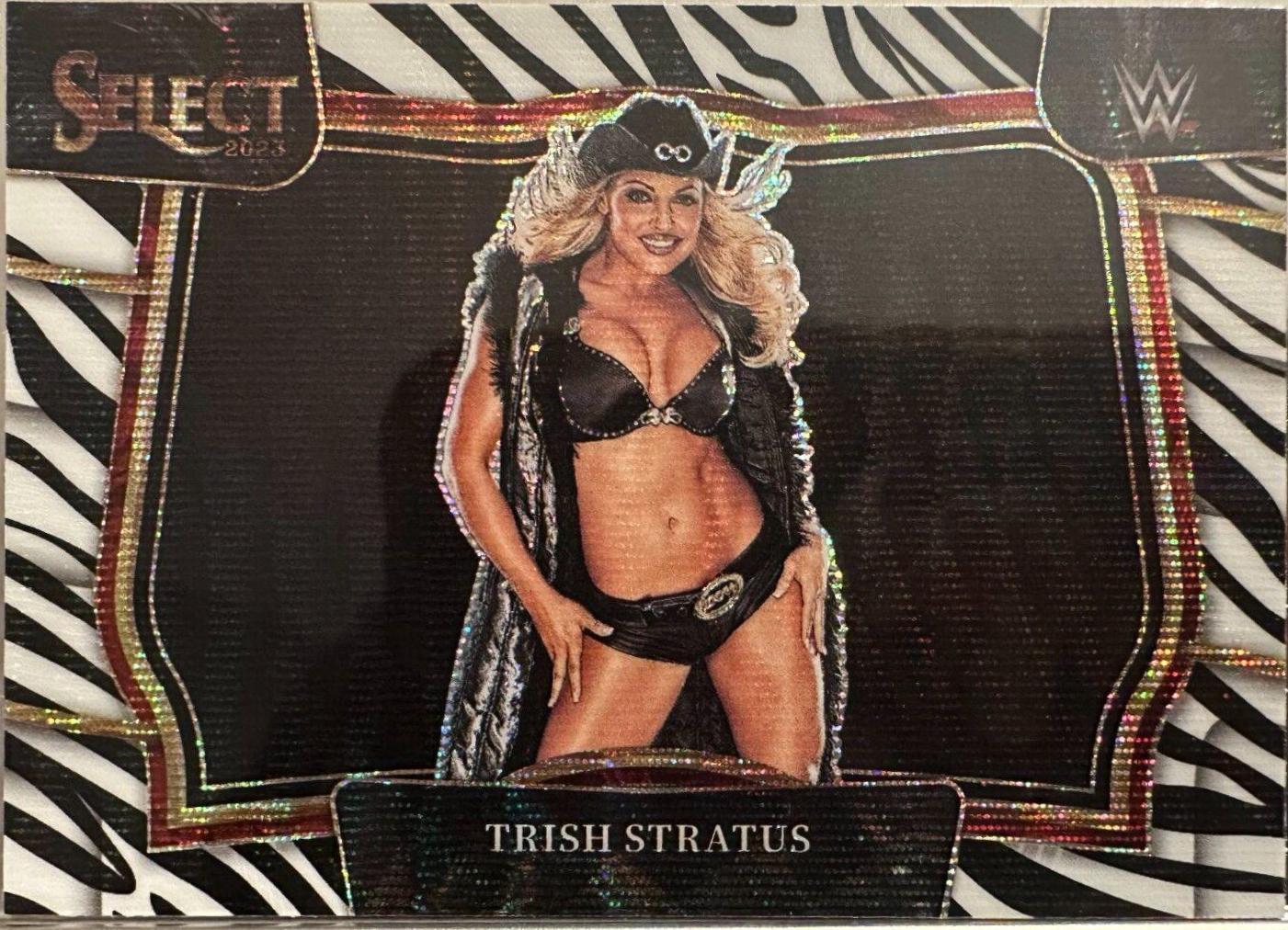 Trish Stratus [Zebra] #206 Prices | 2023 Panini Select WWE