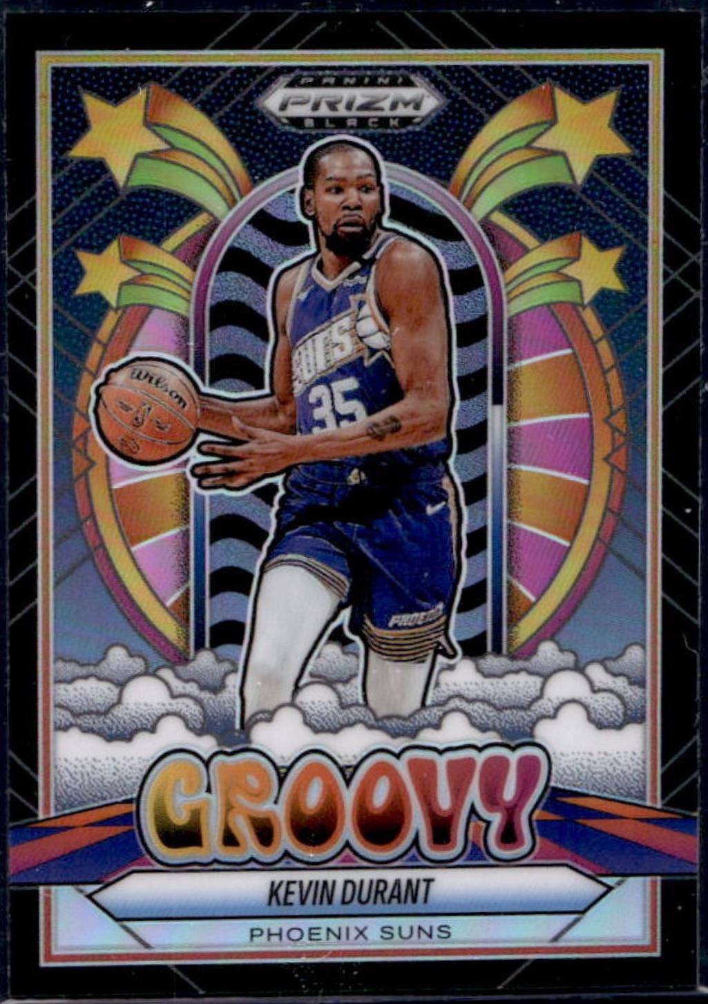 Kevin Durant #23 Prices | 2024 Panini Prizm Black Groovy