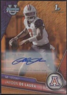Jayden De laura [Autograph Orange Shimmer] #30