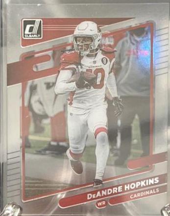 DeAndre Hopkins #2 Football Cards 2021 Panini Clearly Donruss