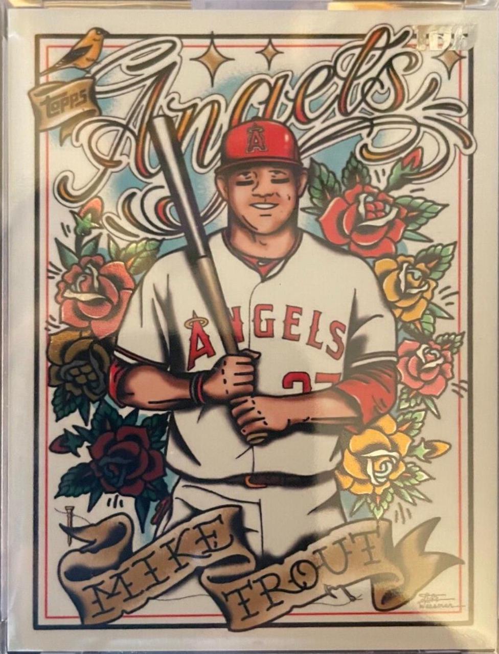 Mike Trout [Silver Foil] #68
