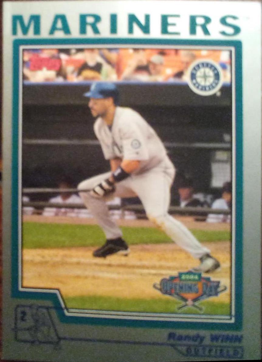 Randy Winn #54 Baseball Cards 2004 Topps Opening Day