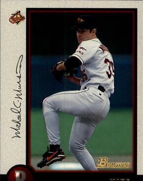 Mike Mussina #9 Baseball Cards 1998 Bowman