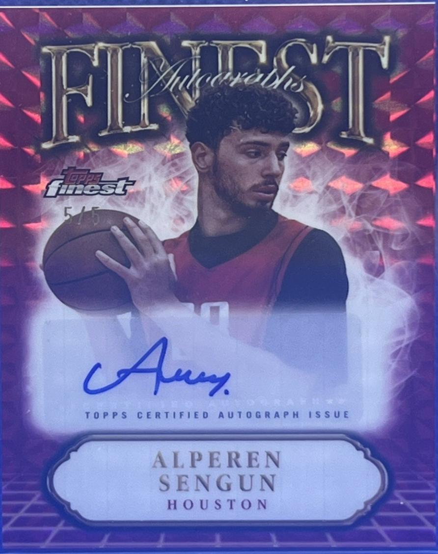 Alperen Sengun [Red Geometric Refractor] #FA-AS