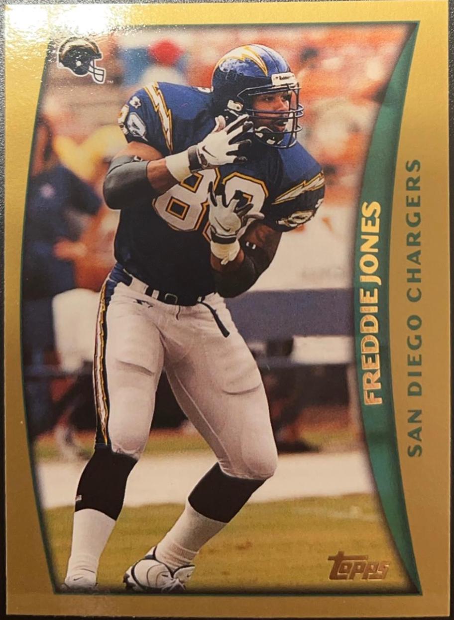 Freddie Jones #40 Football Cards 1998 Topps