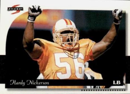 Hardy Nickerson #117 1996 Panini Score Football