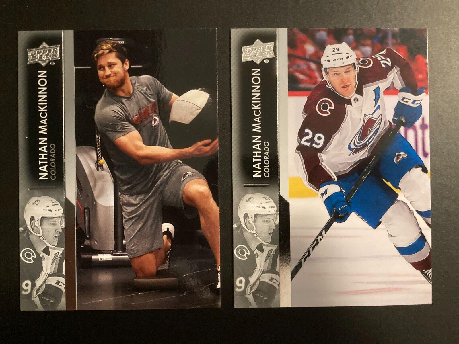 Nathan MacKinnon #298 Hockey Cards 2021 Upper Deck