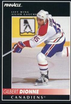 Gilbert Dionne #5 Hockey Cards 1992 Pinnacle Canadian