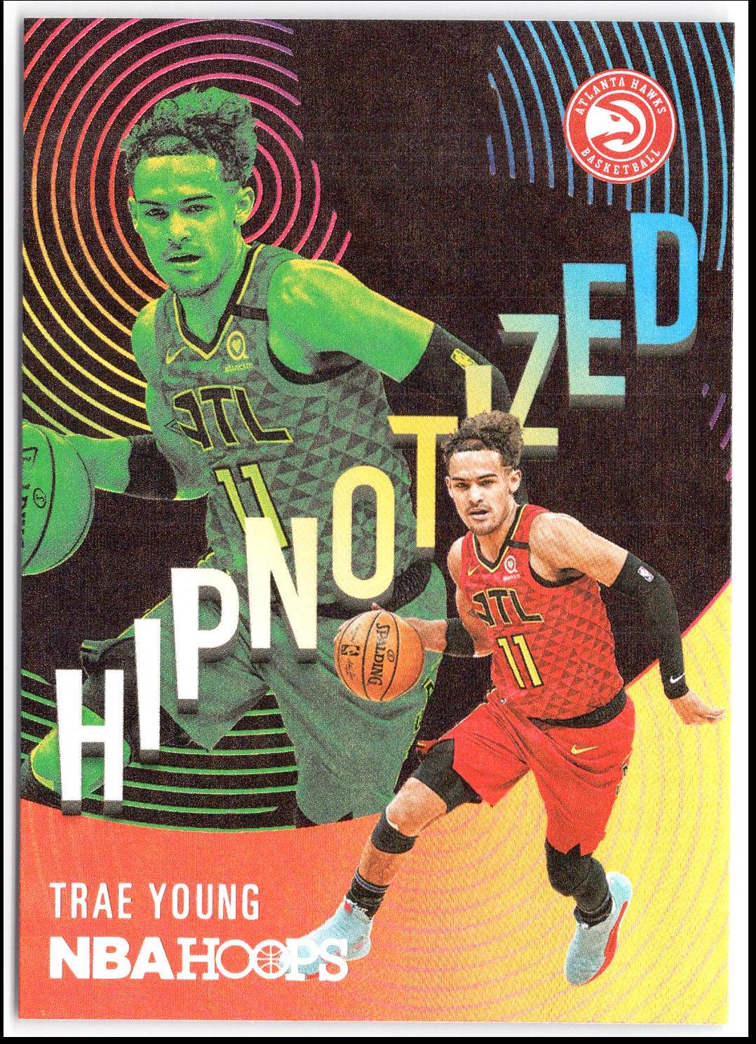 Trae Young #12 Basketball Cards 2020 Panini Hoops HIPnotized